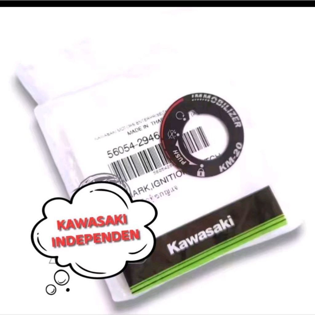 MARK STICKER CONTACT KEY ZX25 ZX25R ORIGINAL 56054-2946