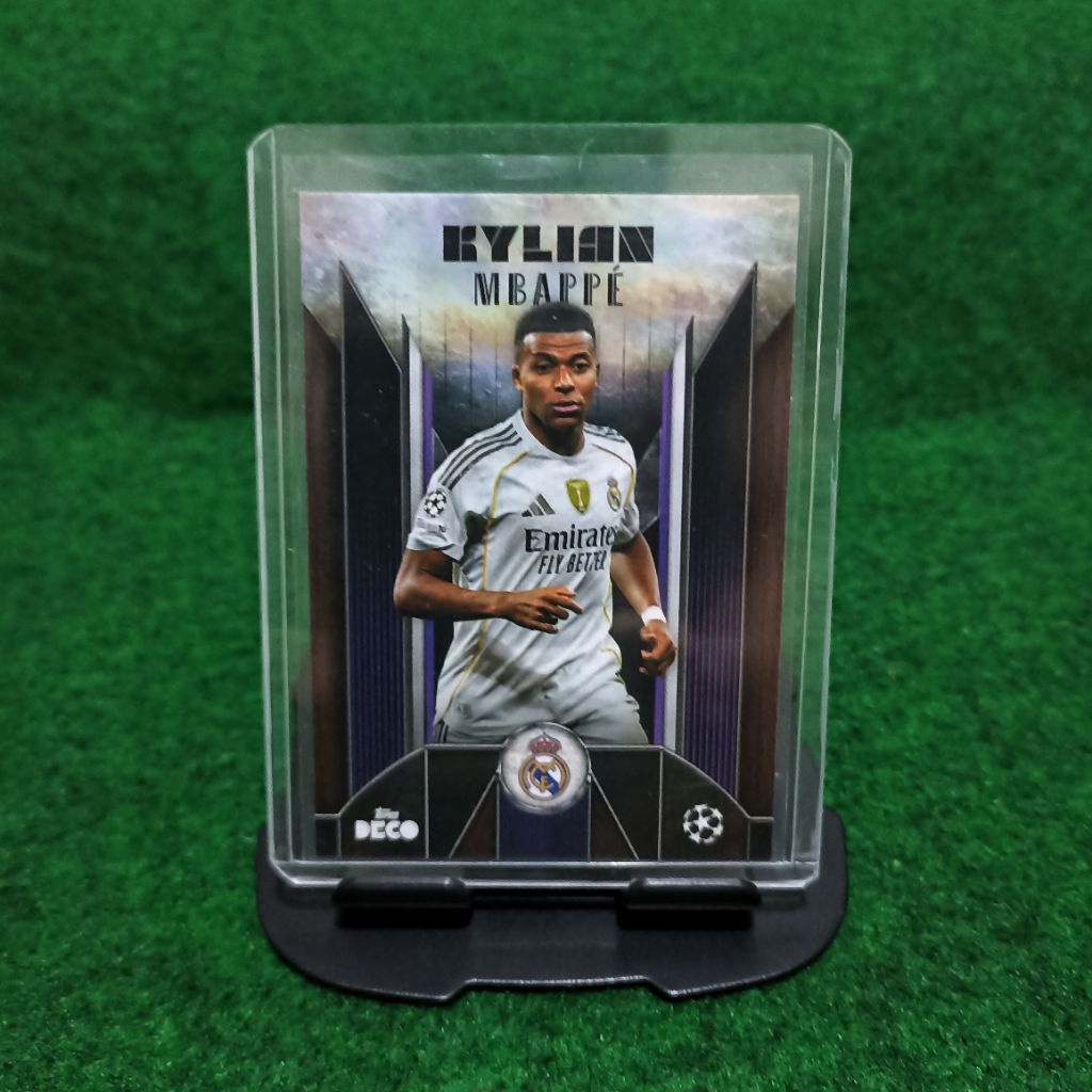KYLIAN MBAPPE CURRENT STARS REAL MADRID TOPPS DECO การ์ดฟุตบอล 24/25
