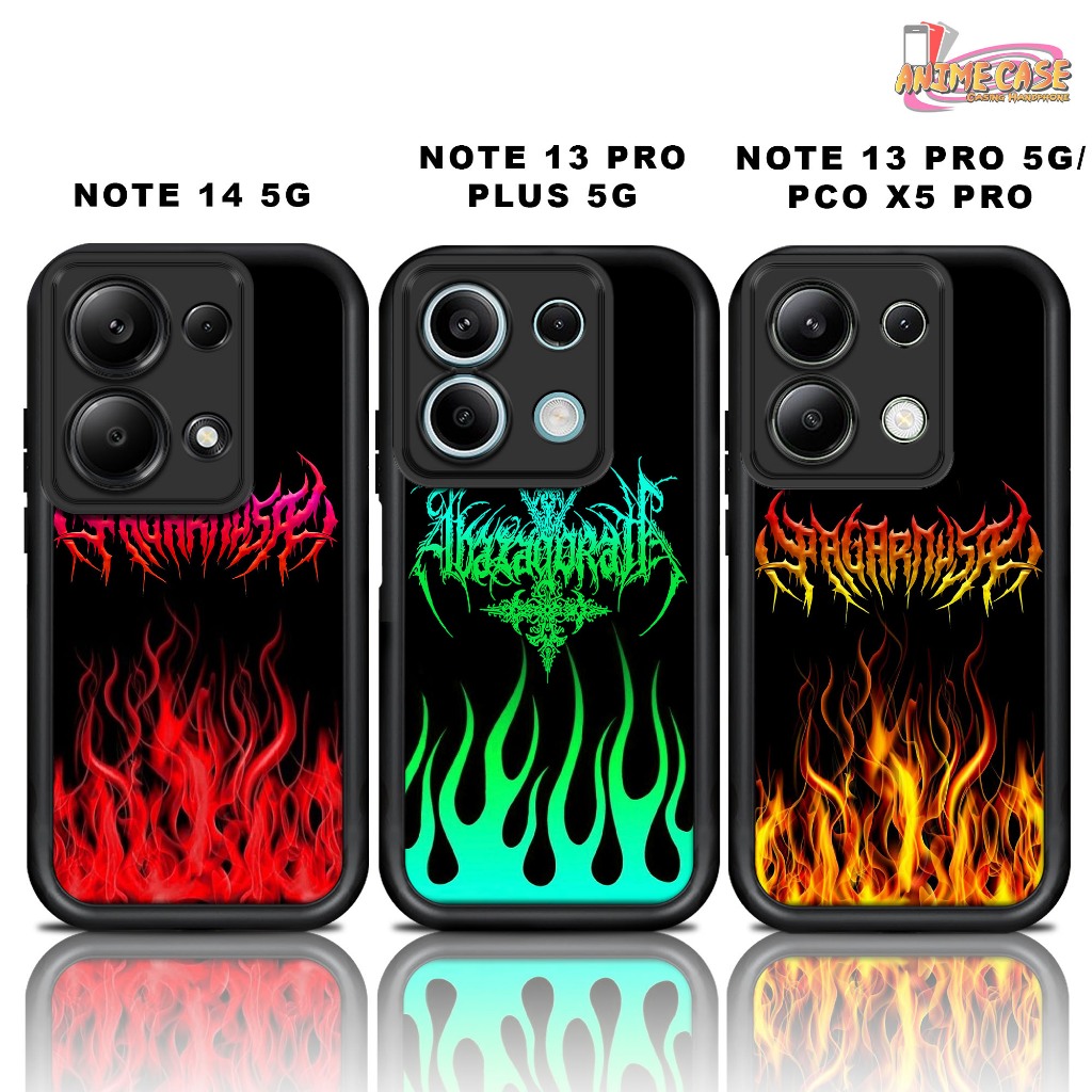 Softcase glossy REDMI NOTE 14 5G NT 13 PRO PLUS 5G NT 13 PRO 5G POCO X5PRO Casing Case Hp Silicone C