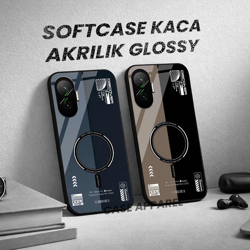 เคส POCO F7 - POCO F7 Glass Softcase - POCO F7 Glass Softcase - GC 462