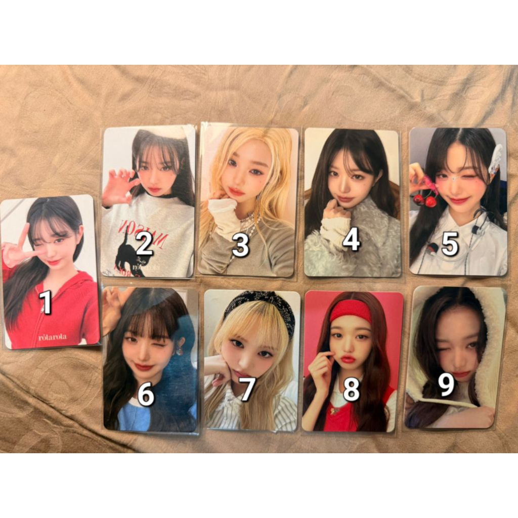 PHOTOCARD อย่างเป็นทางการ IVE