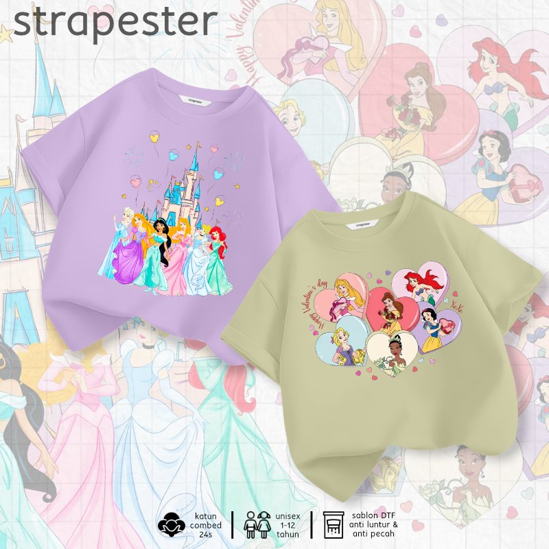 KATUN STRAPESTER - เสื้อยืดเด็กพรีเมี่ยม 1-12 ปี | คอตตอนหนา100% 24ส | เสื้อผ้าเด็กชายและเด็กหญิง DP