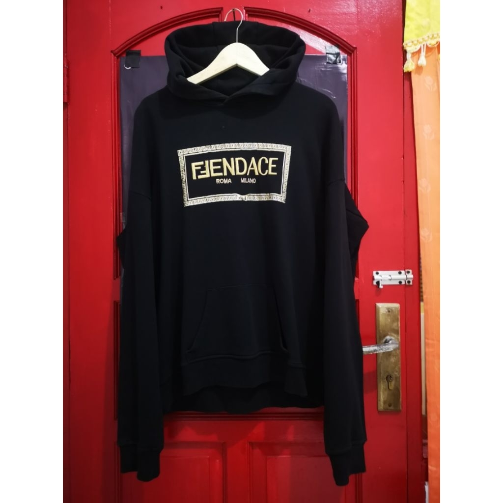 FENDI X VERSACE CASUAL เสื้อฮู้ดหรูหรา