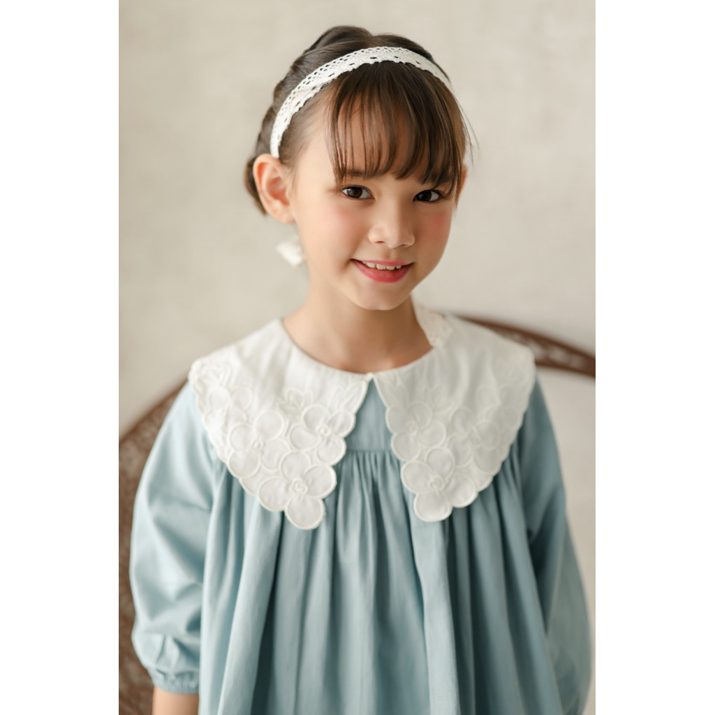 TINYCLOUDS - AISHA DRESS I ชุดเดรสเด็กผู้หญิง I HARMONY RAYA COLLECTION