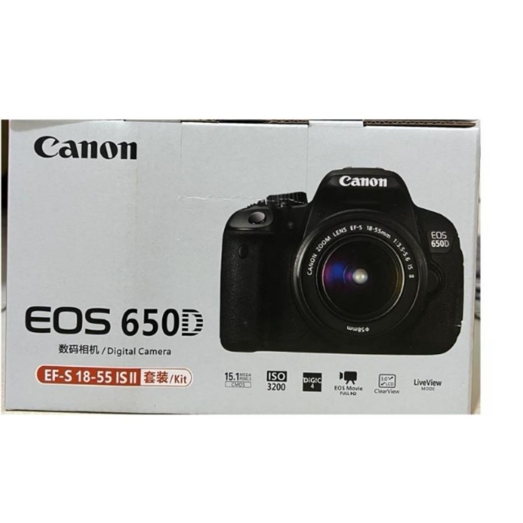 กล่องกล้อง Canon 650D / กล่องสําหรับกล้อง 650D มือสอง