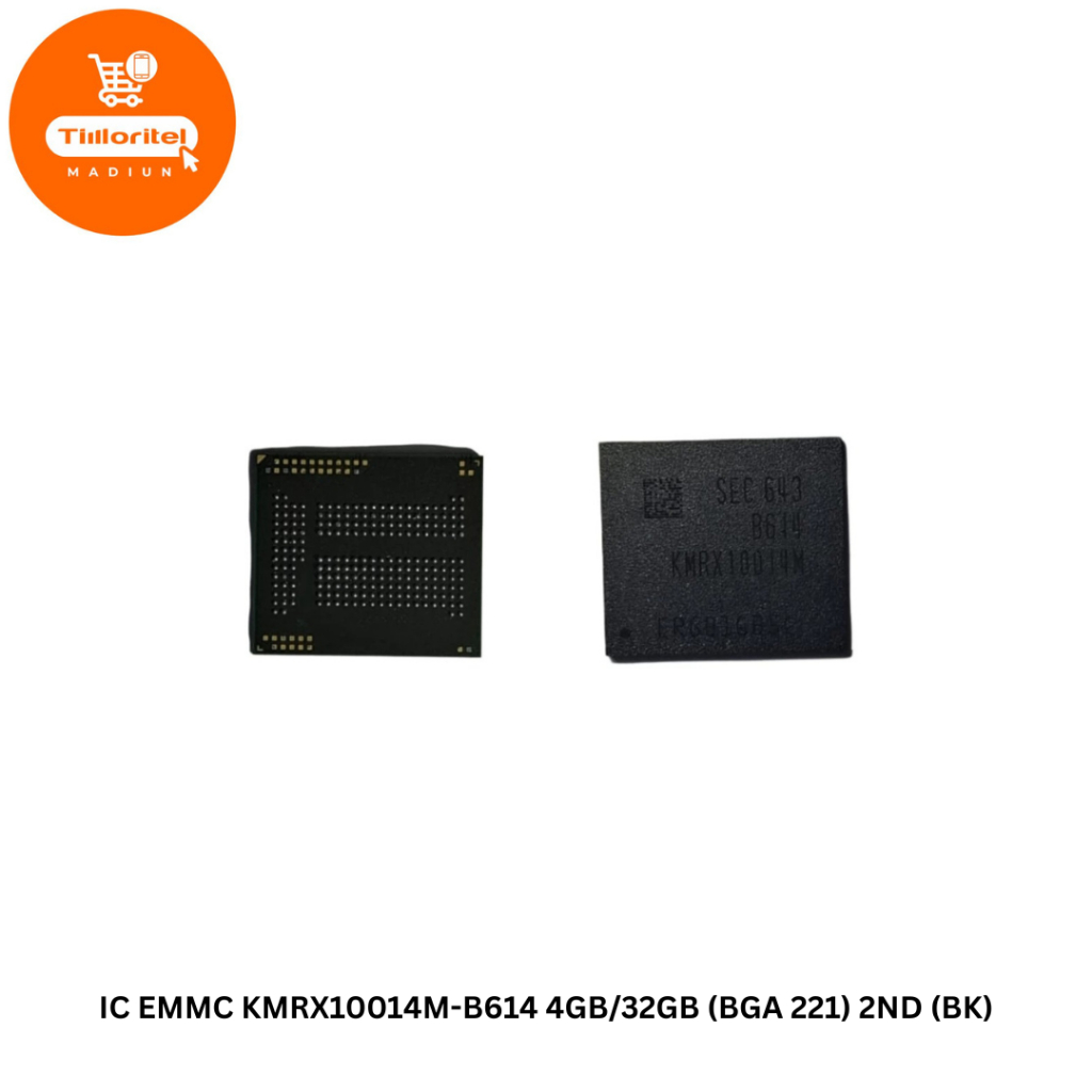 IC EMMC KMRX10014M-B614 4GB/32GB (BGA 221) 2ND (BK)