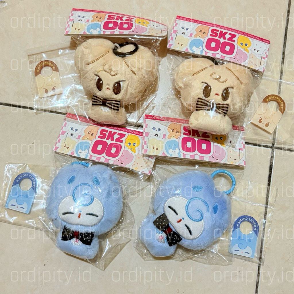 MINI DOLL SKZOO 10 ซม. FANMADE USEUY PUPPYM PUPPY M WOLF CHAN BANGCHAN JISUNG HYUNJIN JINIRET FELIX 