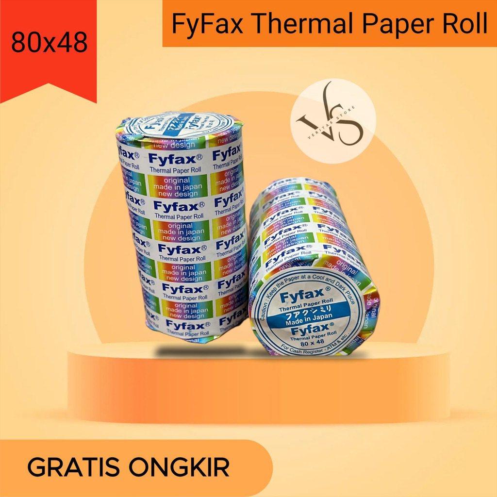กระดาษเทอร์มอล FyFax 80x48