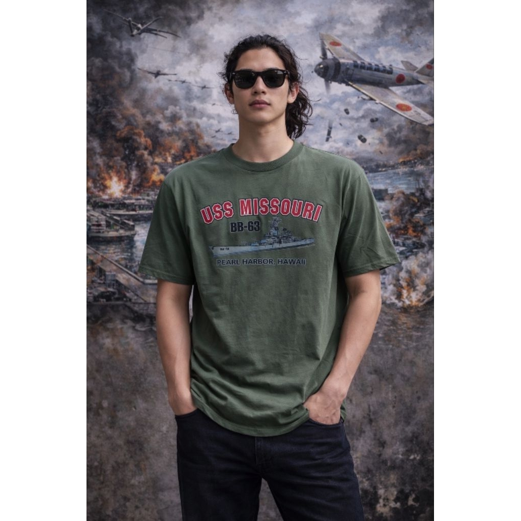 (New one) GILD4N SOFTSTYLE 0R1 เสื้อยืดไซส์ L (72 x L56)