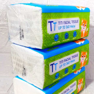 [Paket 2 pack] tissue titi 260 isi 2 pack tisu