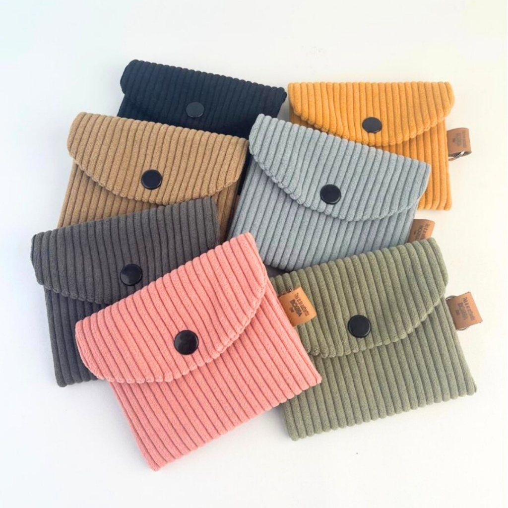 Bogsa Downey Wallet Women Corduroy Carrington Wallet