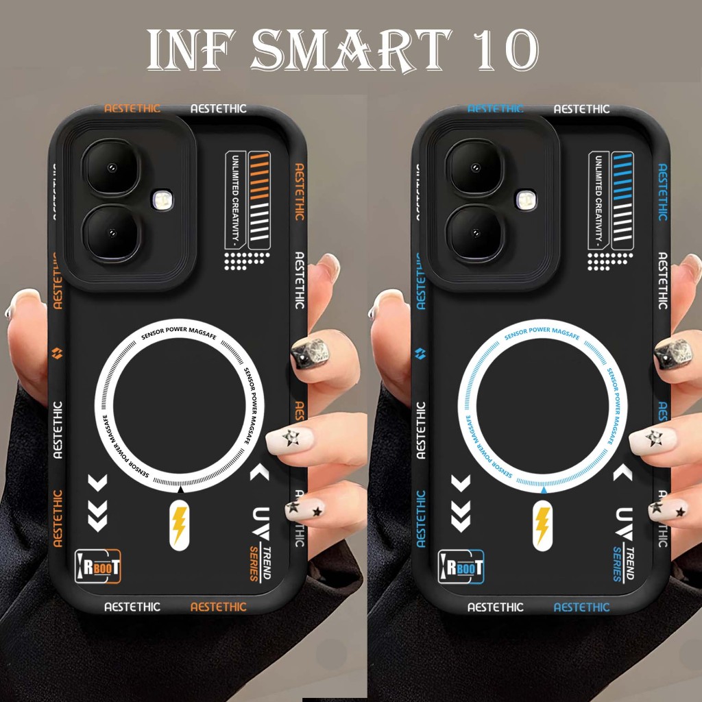 HP Infinix Smart 10 Rubber Softcase - เคสนูน Infinix Smart 10 - เคสโทรศัพท์ Infinix Smart 10 - ซิลิโ