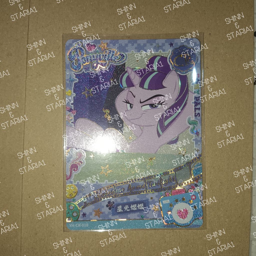 จองโดย Clay Official Mlp Card My little pony Kayou Fun Moment 2 CR การ์ดเวอร์ชั่นภาษาจีน