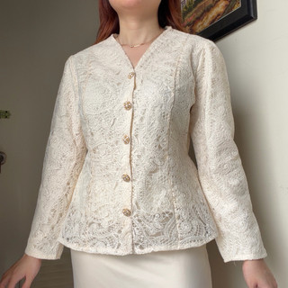 KEMEJA ASMARA Top, women's blouse shirt Top for Eid work, weddings, korean style by Biel the Label women blouse