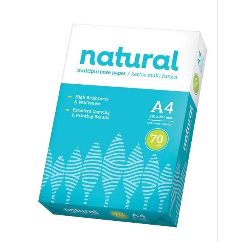 กระดาษ HVS ธรรมชาติ A4 70 Gsm