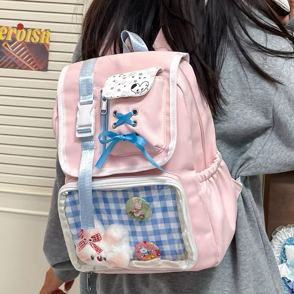 LXY166 กระเป๋าเป้ผู้หญิง GIRLS SCHOOL BACKPACK ITA BAG