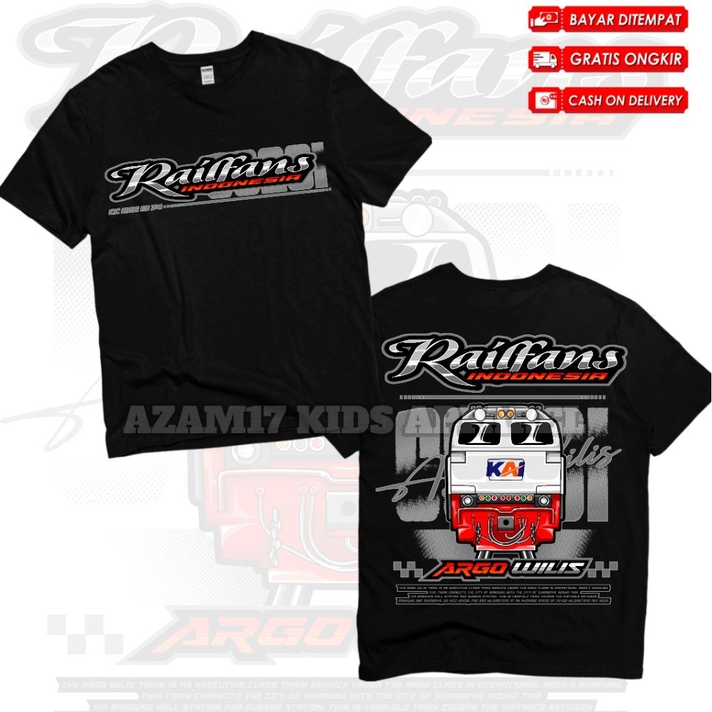 เสื้อยืดเด็ก Train Railfans Train Argo Wilis ชื่อฟรี / เสื้อยืดเด็ก Train Racing Train Mania Argo Wi