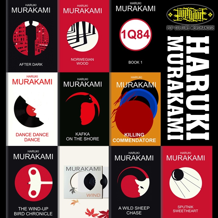 Haruki Murakami Collections: After Dark, Quake, ไม้นอร์เวย์, Sputnik, 1Q84, Dance, Kafka, Commnendoa