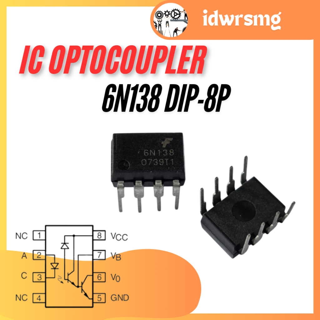 6N138 6N 138 6n138 6n 138 Optocoupler Opto-isulator isoler DIP 8P