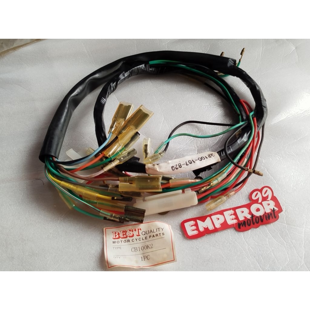 HONDA CB100 K2 K3 CABLE BODY SET WIRE HARNESS CB100 HONDA