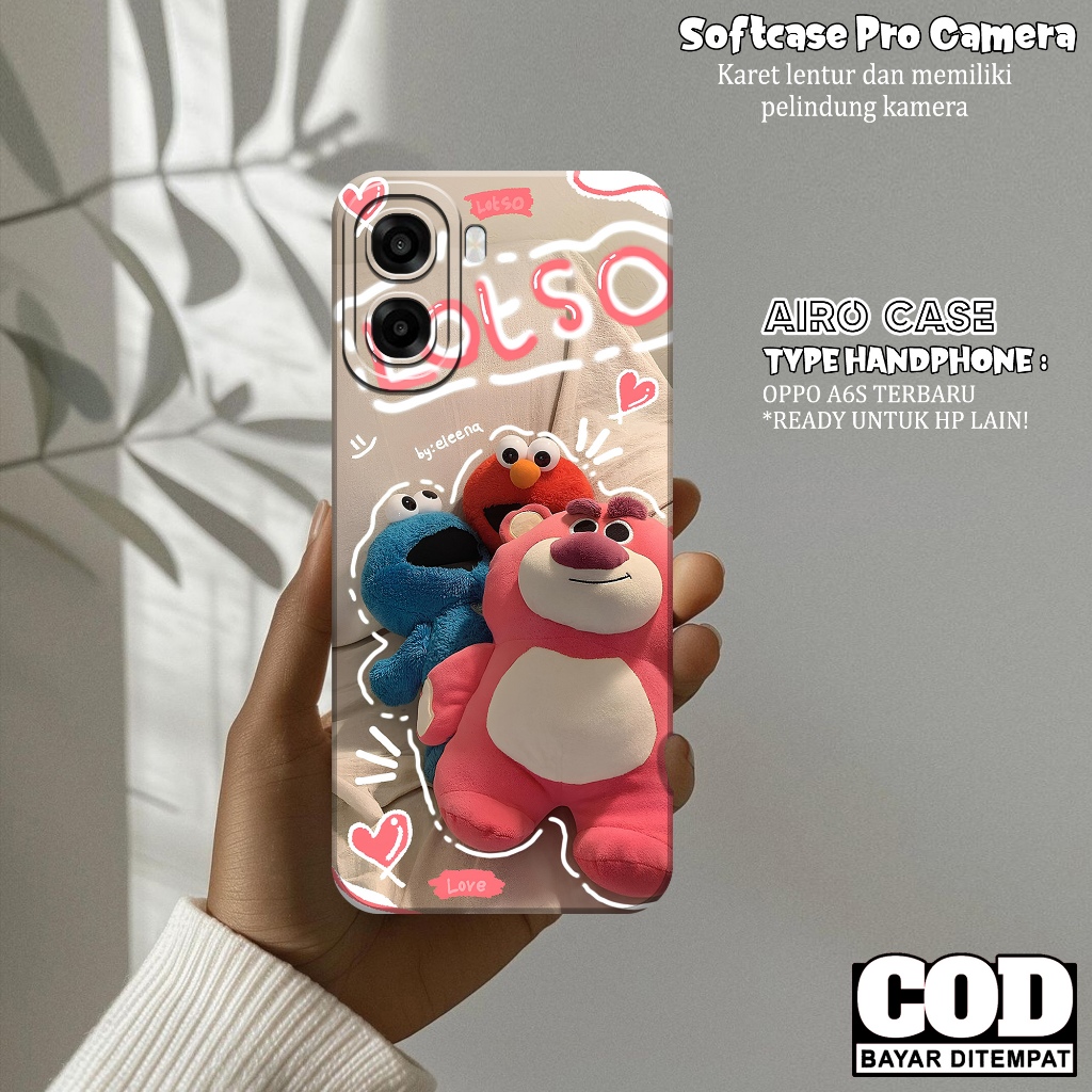 เคส Oppo A6S ล่าสุด - เคส Oppo A6S Softcase - เคสแฟชั่นการ์ตูน - เคส Oppo A6S - เคส Pro Camera Softc