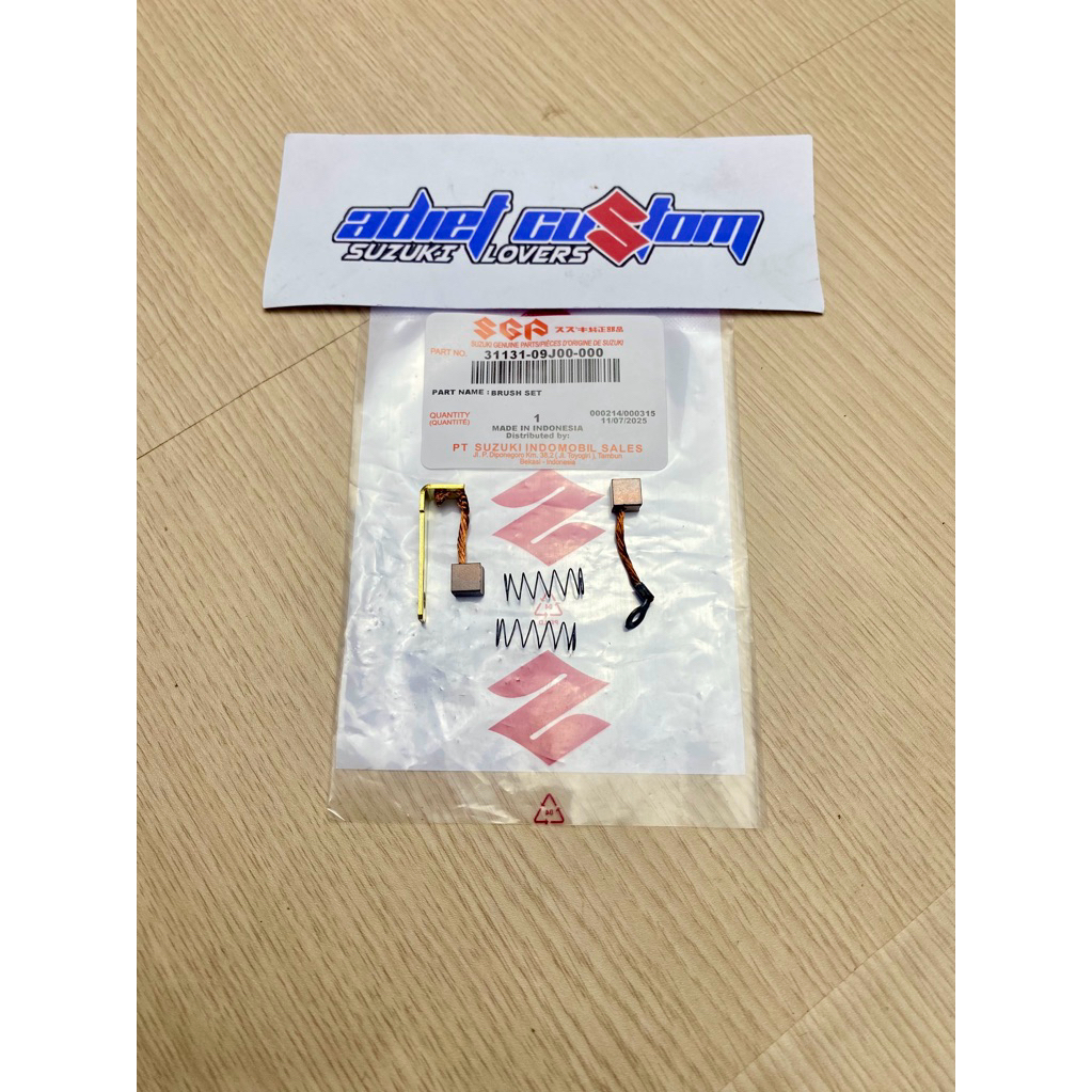 ชุดแปรง Bostel Arang Dinamo Suzuki NEX 1, LETS, NEX FI INJECTION ORIGINAL SGP 31131-09J00-000