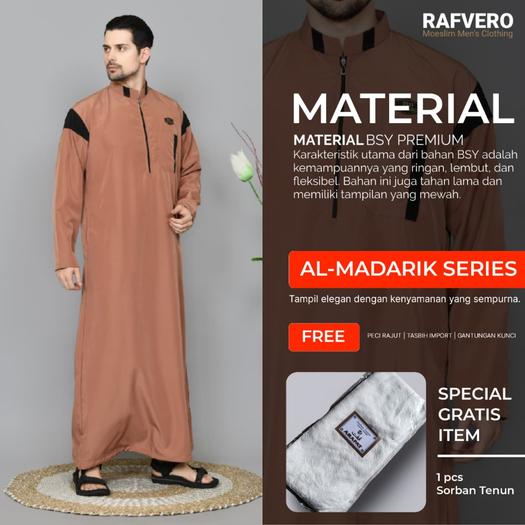 Al Madarik Rafvero BSY Premium เสื้อคลุมผู้ชาย