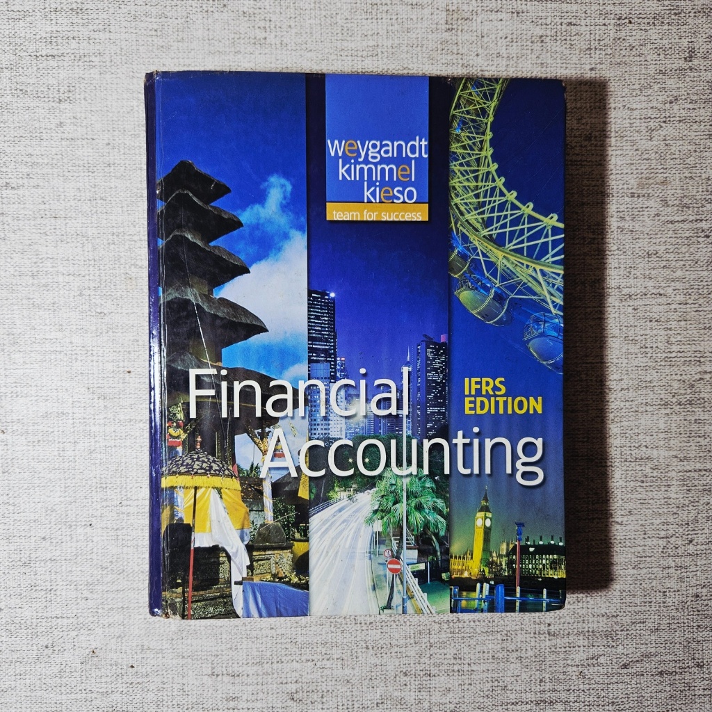 การบัญชีการเงิน IFRS Edition: Jerry J Weygandt, Paul D Kimmel, Donald E Kieso