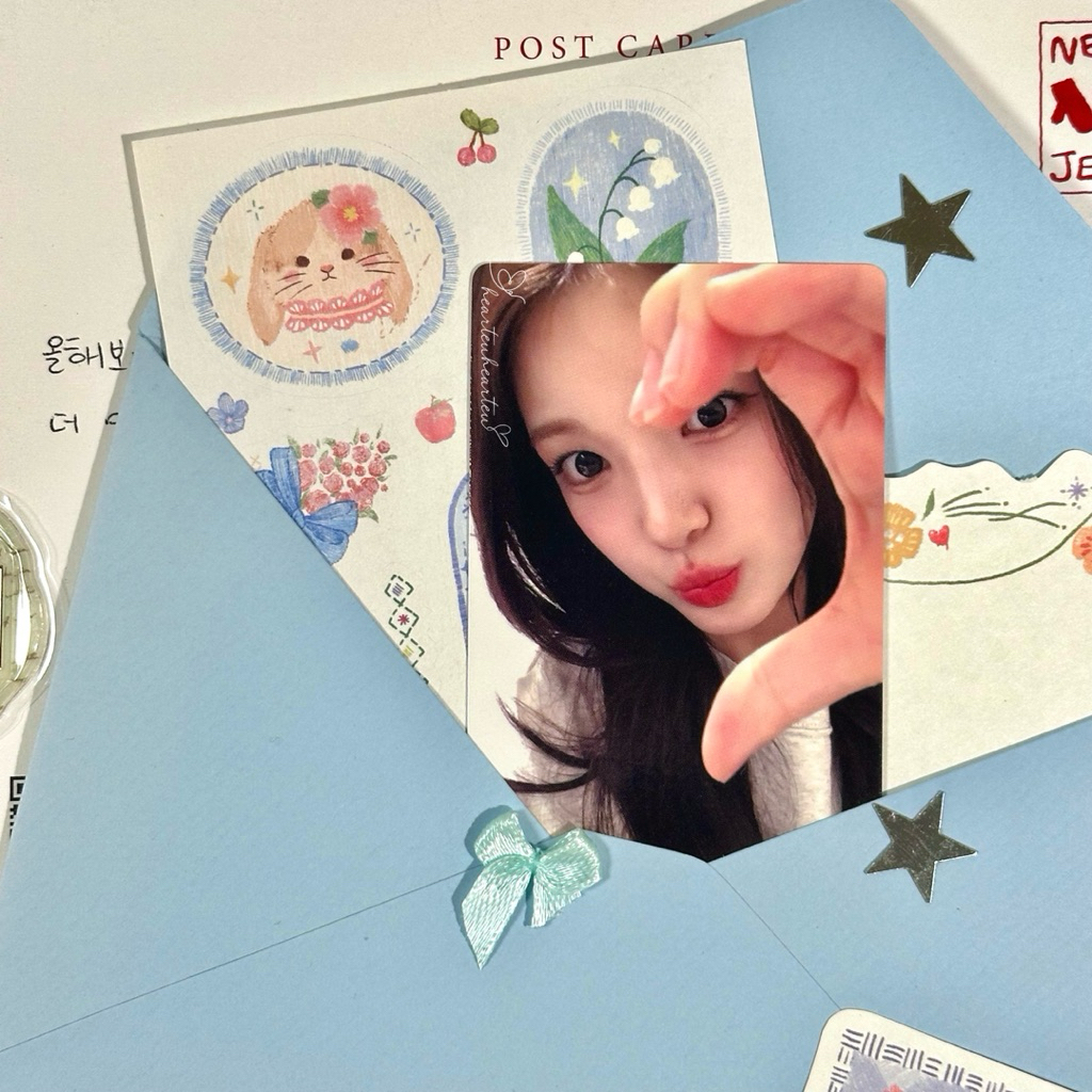 Hearteuhearteu Hearts2Hearts Yuha Official Photocard จาก POB Jump Up VCE ยุคโฟกัส (pc ofc yuha yu ha