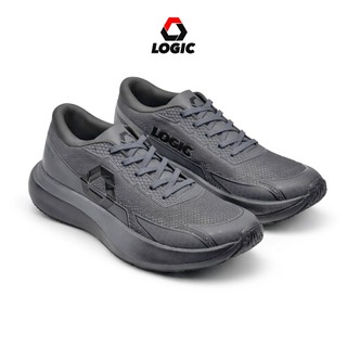 Logic - Series Genetic Grey | Sepatu Lari Trailrun Running Pria Abu Unisex