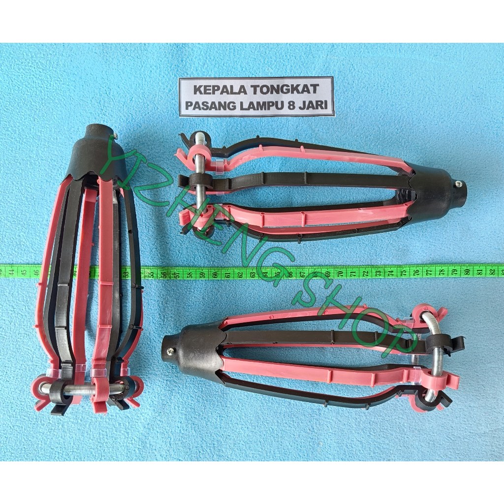 8-FINGER LIGHT STICK HEAD / LIGHT INSTALLATION TOOL WITH STICK