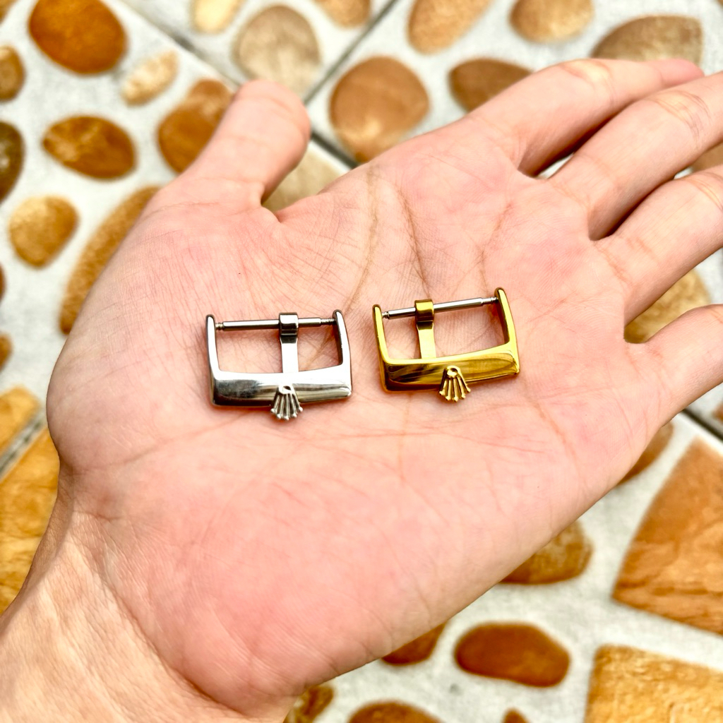 Rolex 16mm 18mm Buckle สําหรับสายนาฬิกาหนัง Rolex