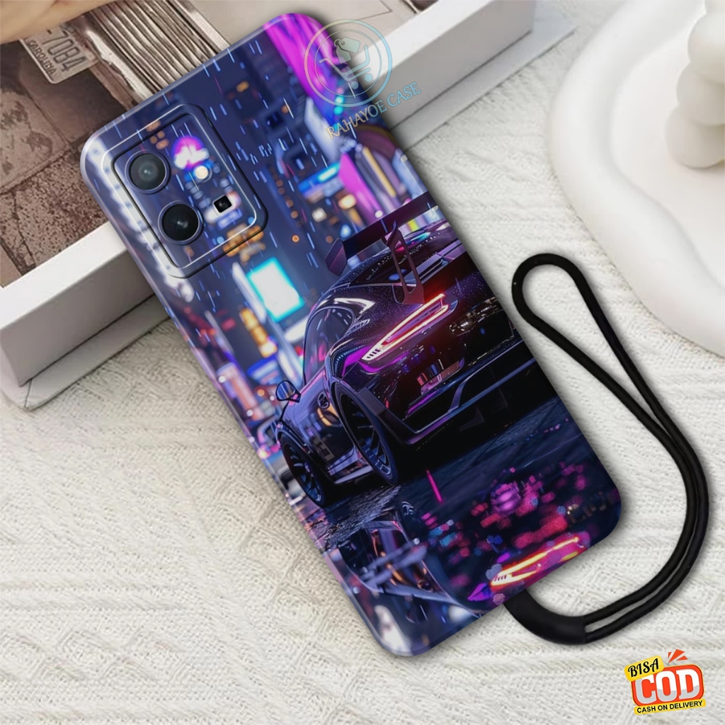เคสกล้องโปร HP VIVO T1 5G / T1 PRO / Y75 5G - RACING CAR motif - VIVO T1 5G ซิลิโคน / VIVO T1 PRO / 