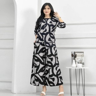 Oneset Kulot Wanita Lengan Panjang Rayon Viscose Premium