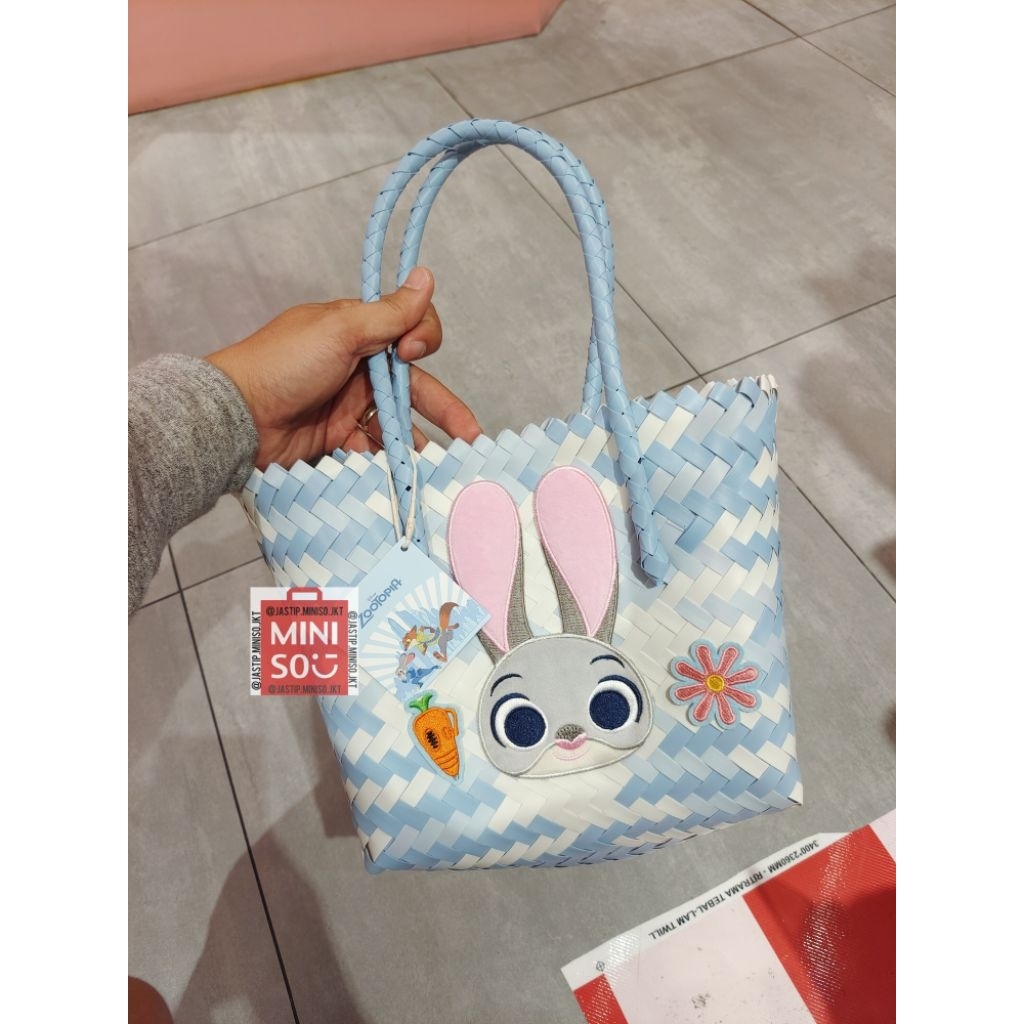 โอ้ SOME! 🆕 กระเป๋าผ้า / กระเป๋าพิโคติน DISNEY ZOOTOPIA Collection (32x11x36cm) JUDY HOPS