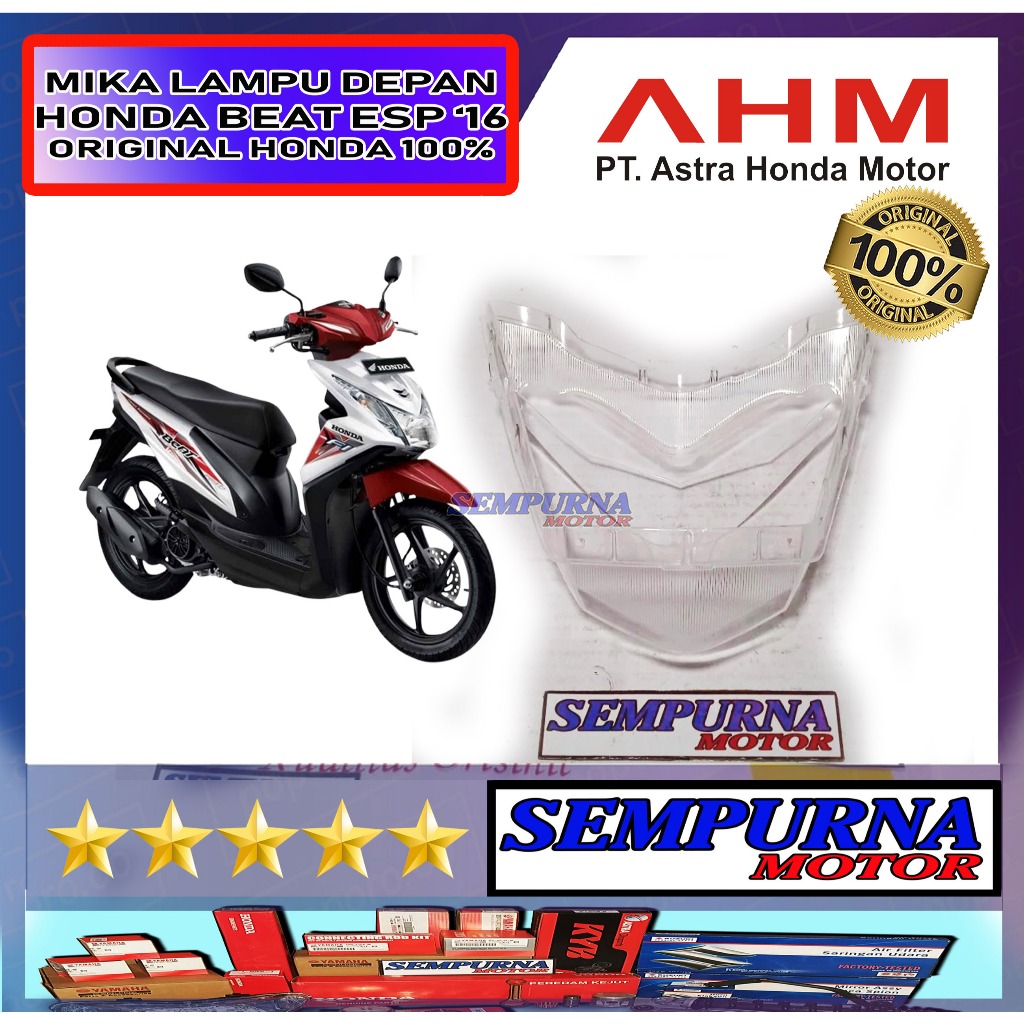 ไฟหน้า Koito Mika ดั้งเดิม Beat Esp 2016