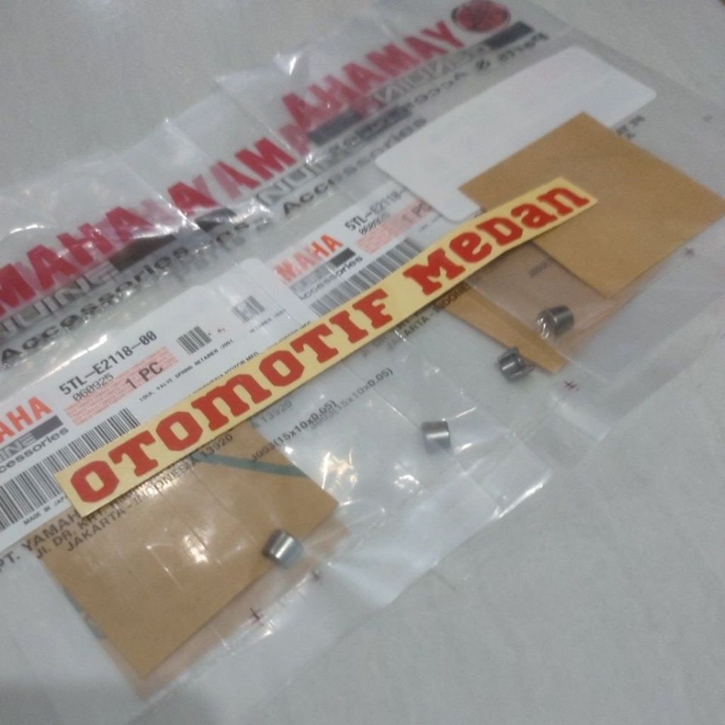 ล็อควาล์วสปริง Retainer เล็บวาล์ว Mio Fino Mio M3 Nouvo z Nmax Neo เก่าใหม่ Aerox เชื่อมต่อ Alpha Tu