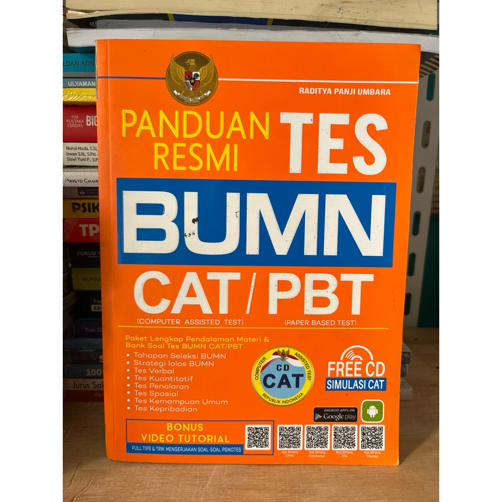 GUIDEBOOK อย่างเป็นทางการสําหรับ BUMN CAT/PBT TEST
