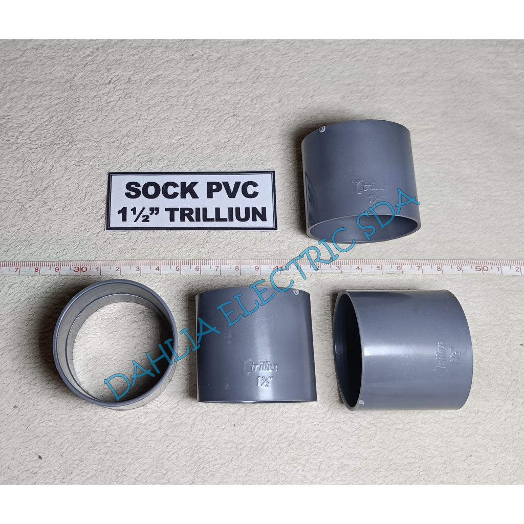1.5" TRILLION PVC SOCK