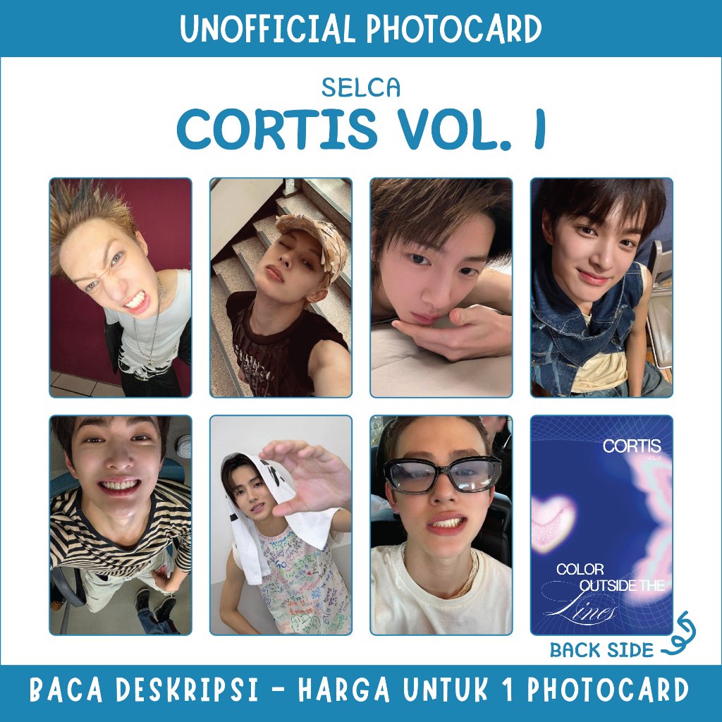 SELCA CORTIS PHOTOCARD VOL. 1