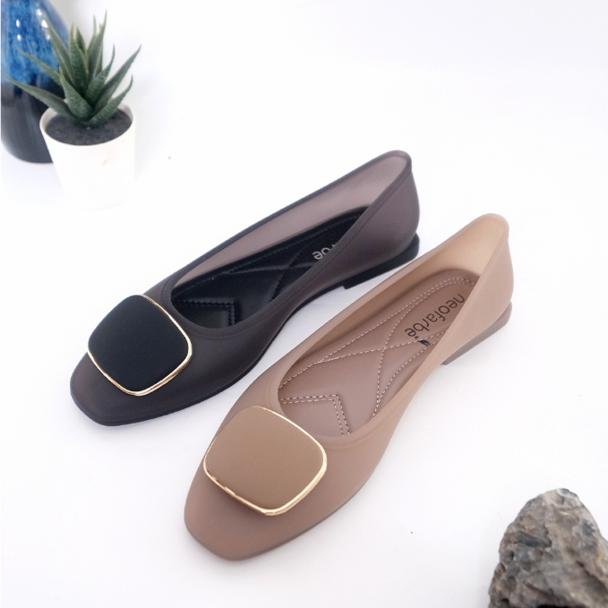ใหม่ - Neofarbe Lolita 35 Flats Shoes Jelly