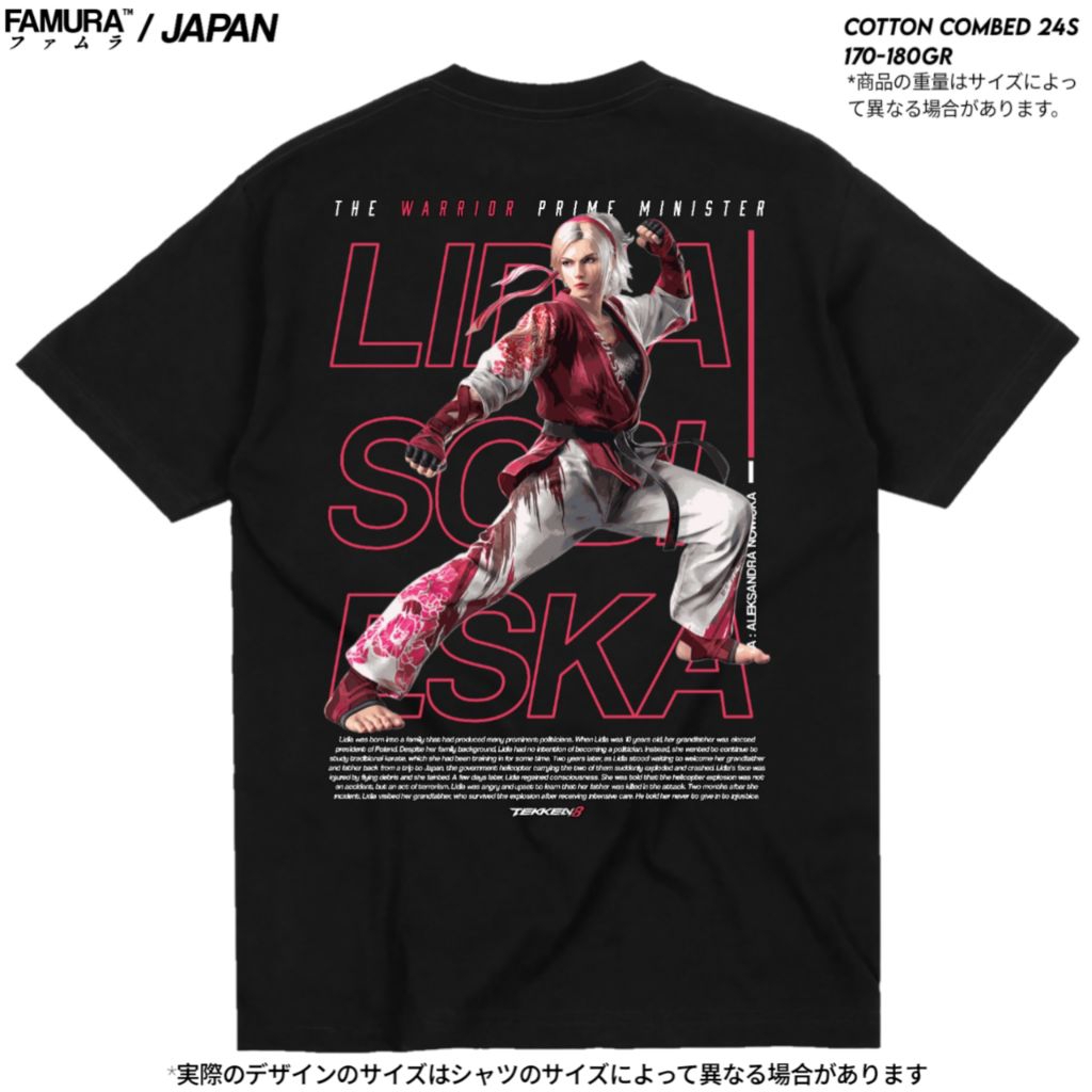 FIMURA Graphic T-Shirt / Game T-Shirt Lidia Sobieska Tekken 8
