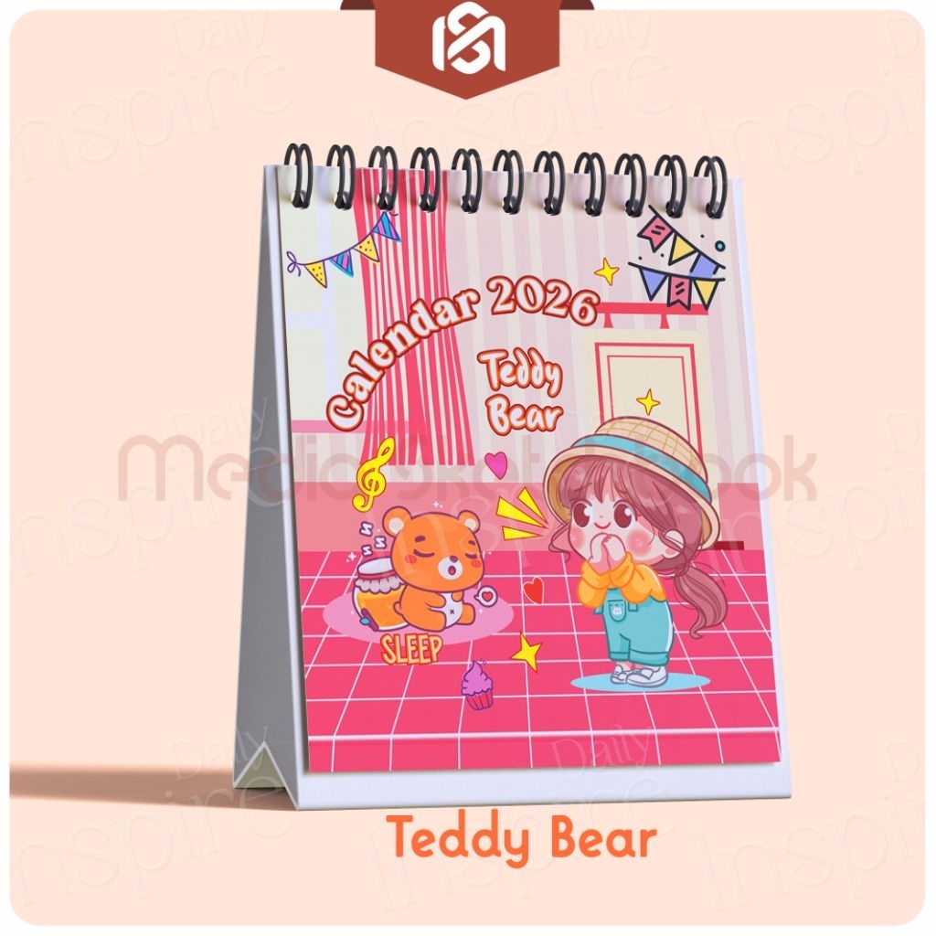 2026 สมบูรณ์ CALENDAR/AESTHETIC SOUVENIR TABLE CALENDAR/MINI SIZE OFFICE CALENDAR