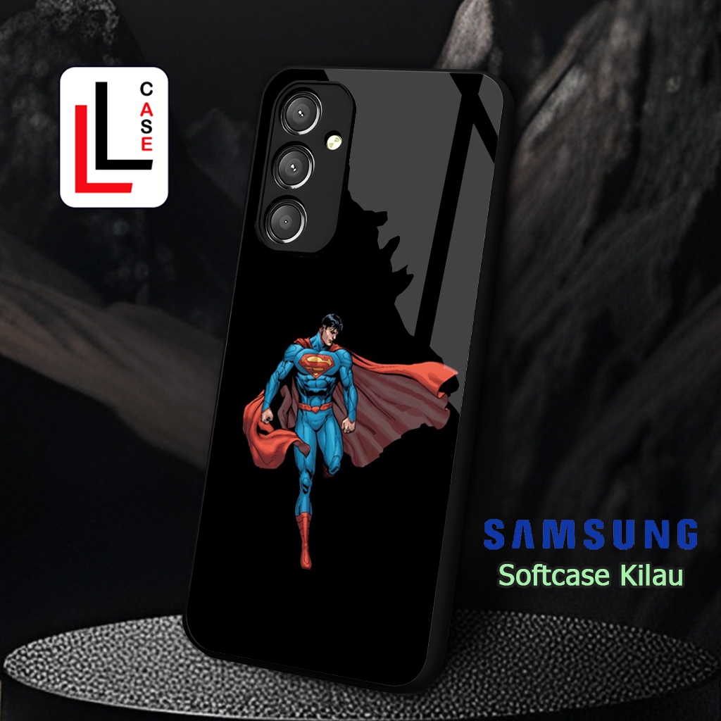 HP {LL0943] Softcase Glitter Samsung M14 M23 M34 M51 M52 M54 เคสซิลิโคนแก้วตัวป้องกันกล้องซิลิโคน Mi