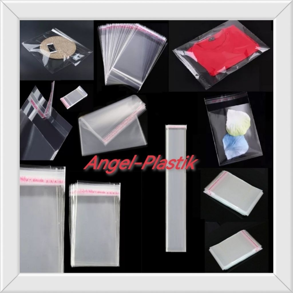 CLEAR OPP SEAL l พลาสติกพลาสติก OPP MONEY BOUQUET อุปกรณ์เสริม BAKERY 7x15 7x18 8x18 9x15 10x15 12x1