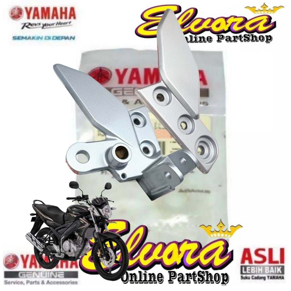 ตัวยึดเท้าด้านหน้าขวาและซ้ายสําหรับ yamaha Vixion Old Original 3C1-F7452-00 3C1-F7462-00