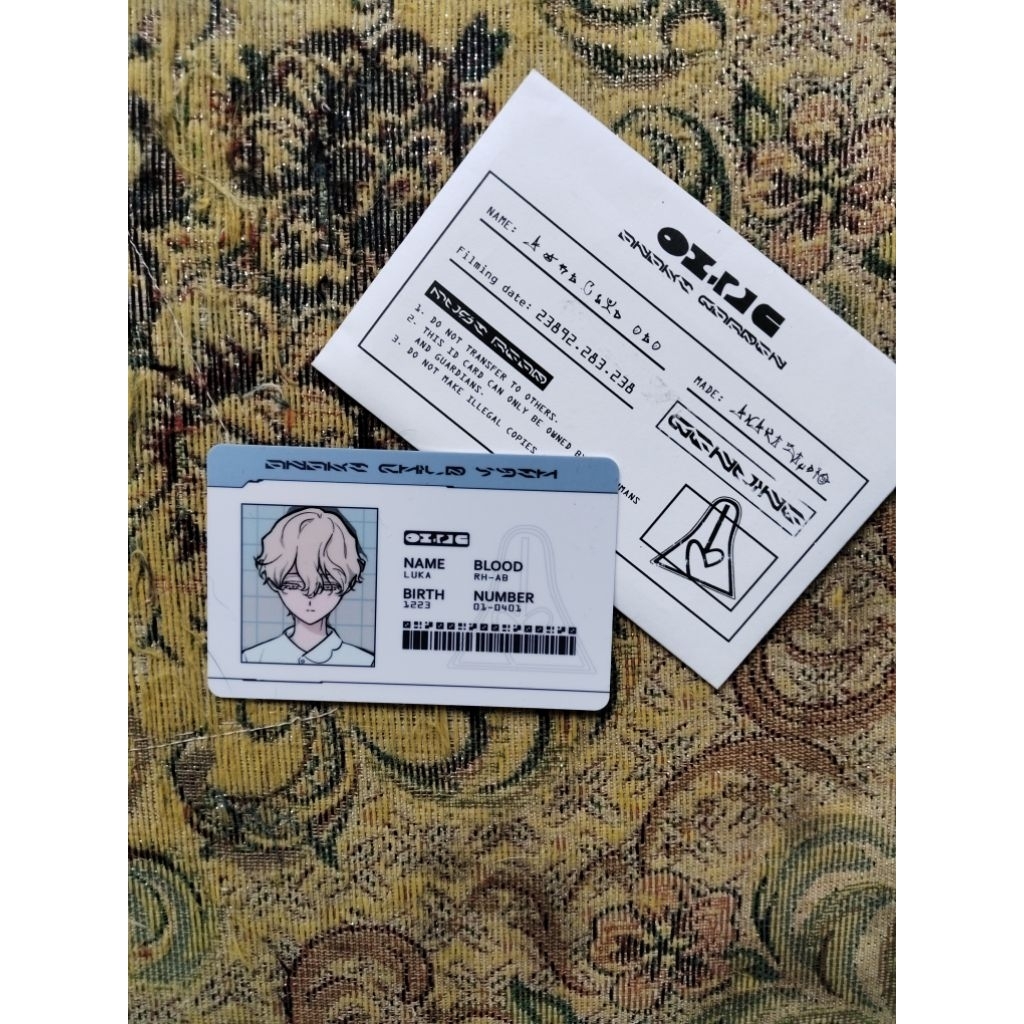 ALNST Mofun ID Card Wounds