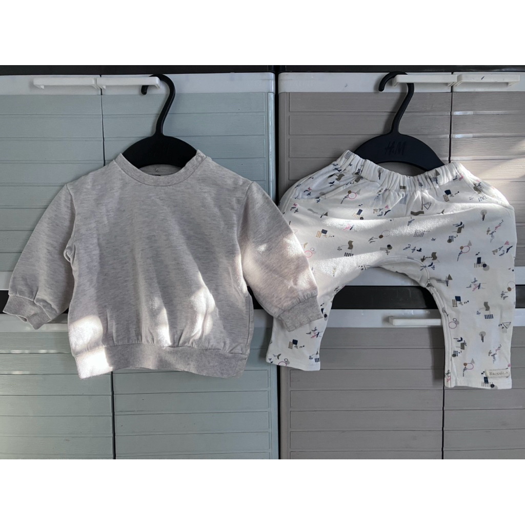 Pl set road hm baby boy baby รายเดือน 3-6m