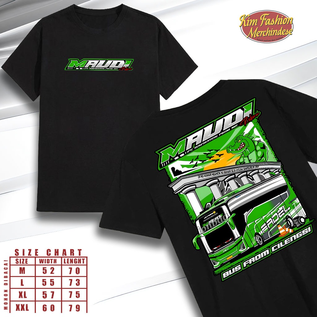 เสื้อยืด Maudi Bus เสื้อ Jetbis เสื้อยืด Bus Mania