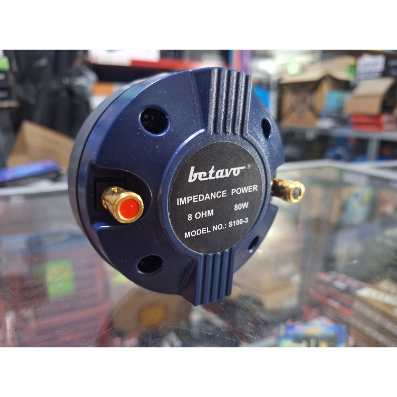 BETAVO S100-3 TWEETER DRIVER COIL 1.35 INCH SUPER CLEAR D3 สายฟ้าดั้งเดิม